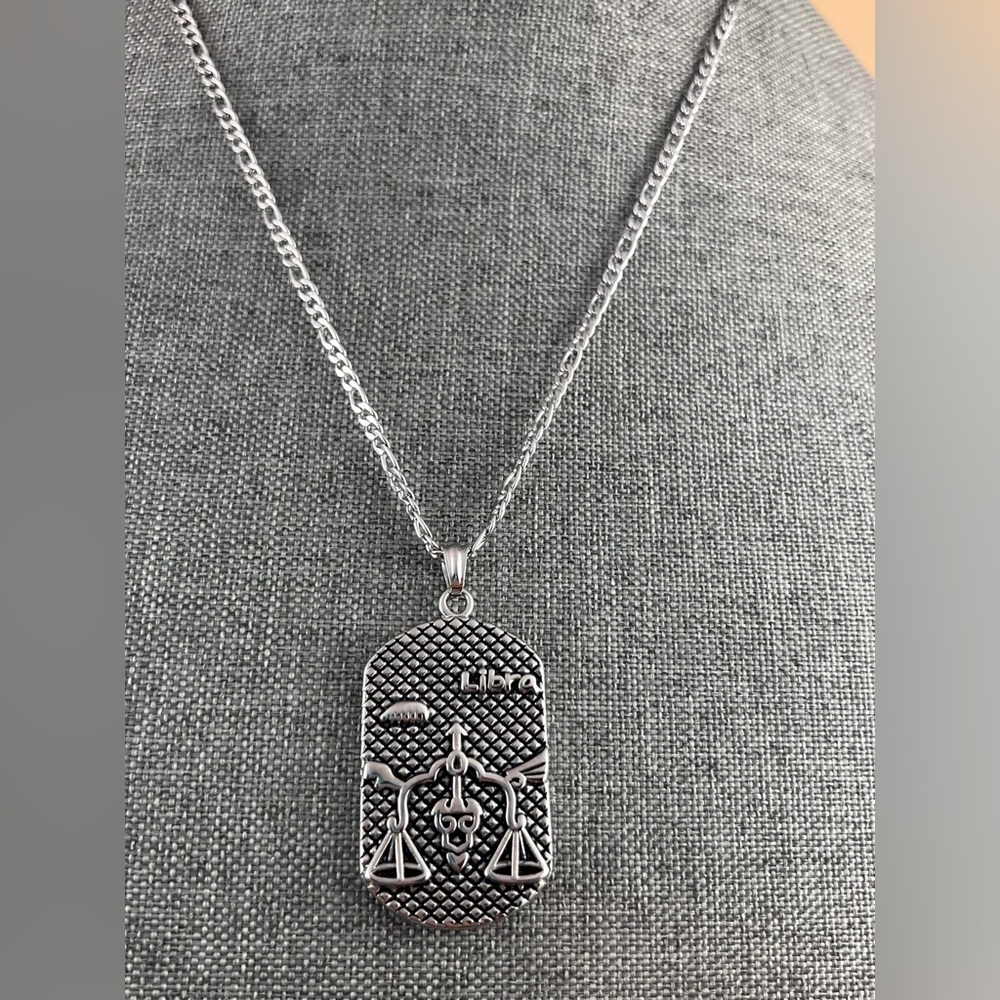 Libra Zodiac Sign Necklace New